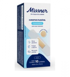 Curativo Flexivel Transparente Missner C10