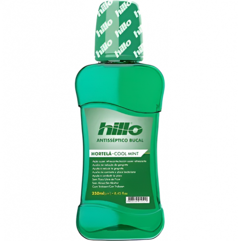 HILLO LIQUIDO ENXAGUANTE BUCAL HORTELÃ 250ML